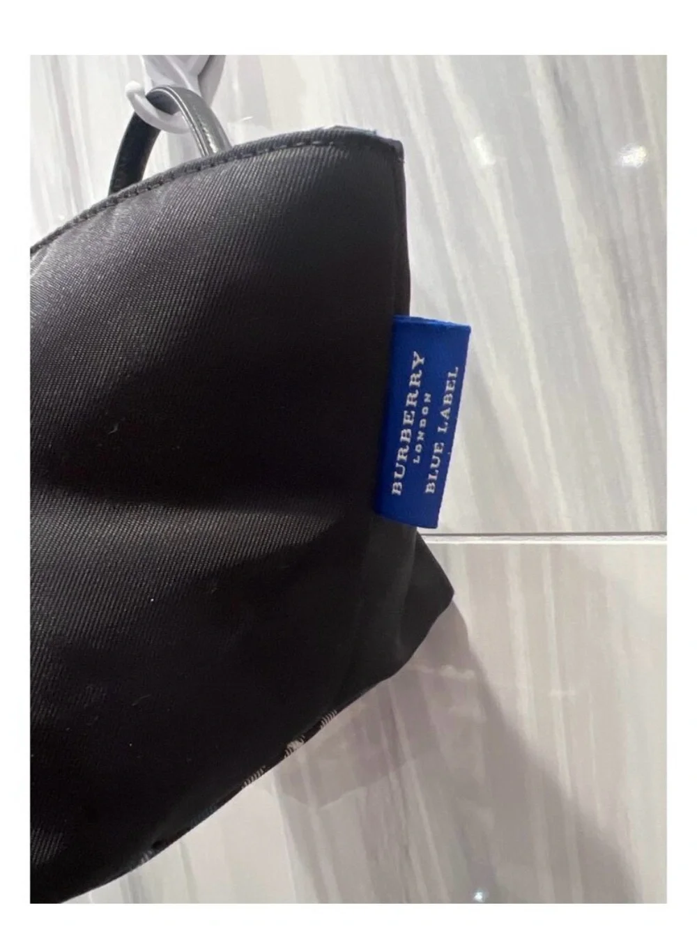 Black Top-Handle Crossbody Tote